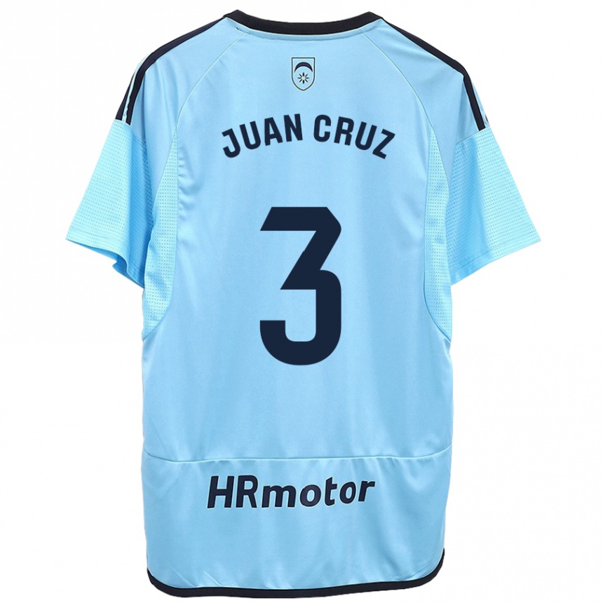 Niño Fútbol Camiseta Juan Cruz #3 Azul 2ª Equipación 2023/24 México