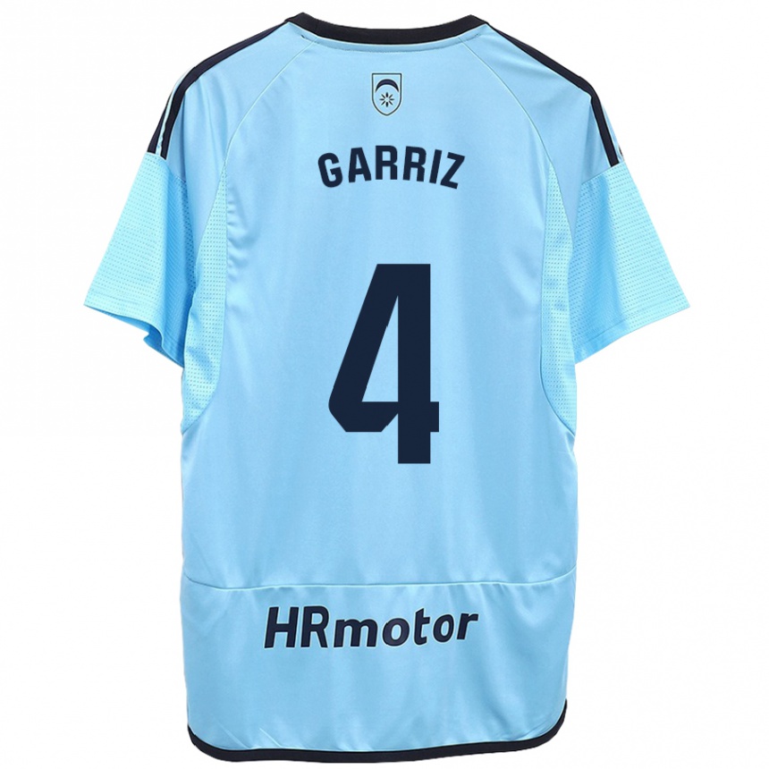 Niño Fútbol Camiseta Ibaider Garriz #4 Azul 2ª Equipación 2023/24 México