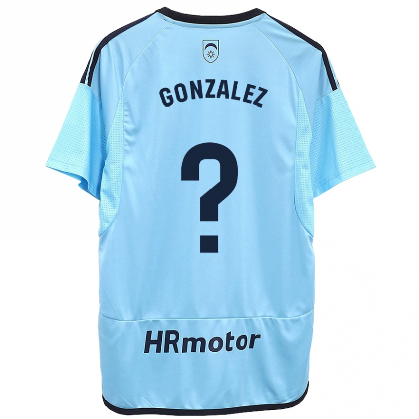 Niño Fútbol Camiseta Iker González #0 Azul 2ª Equipación 2023/24 México