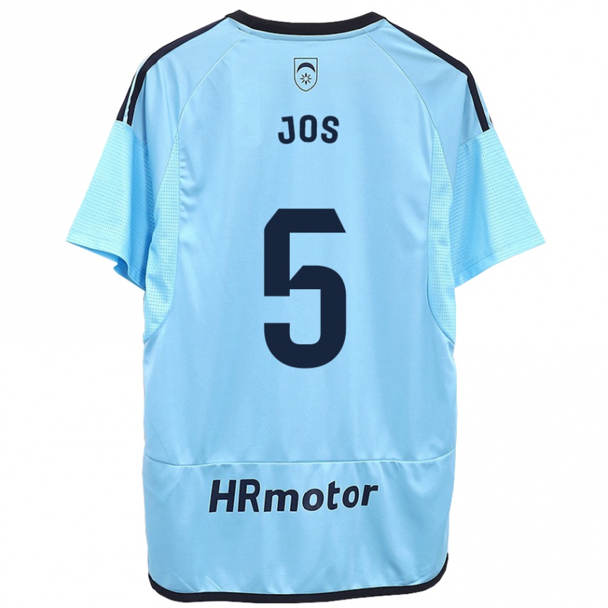 Niño Fútbol Camiseta Josune Urdaniz Maurin #5 Azul 2ª Equipación 2023/24 México