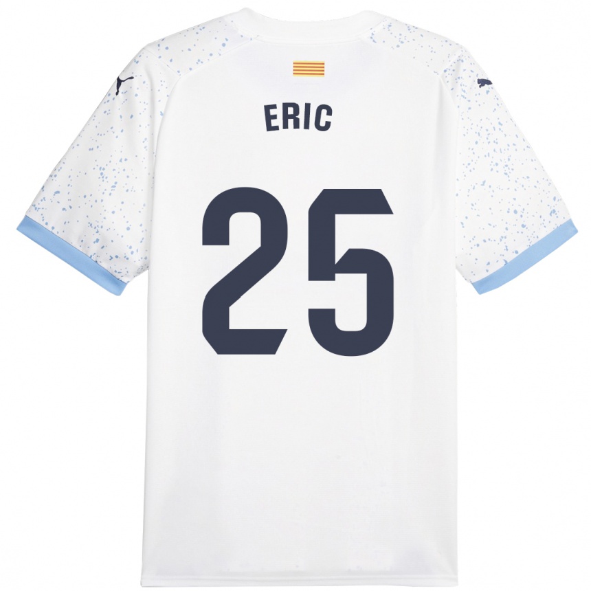 Niño Fútbol Camiseta Eric Garcia #25 Blanco 2ª Equipación 2023/24 México