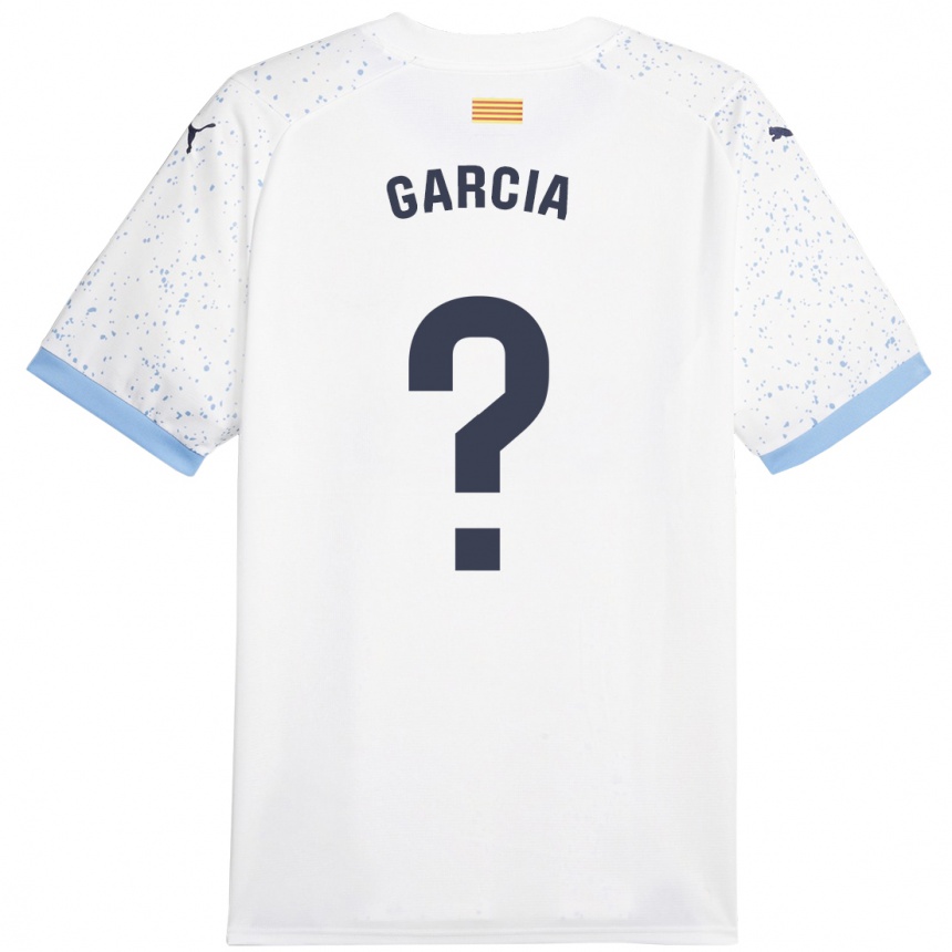Niño Fútbol Camiseta Hugo García #0 Blanco 2ª Equipación 2023/24 México