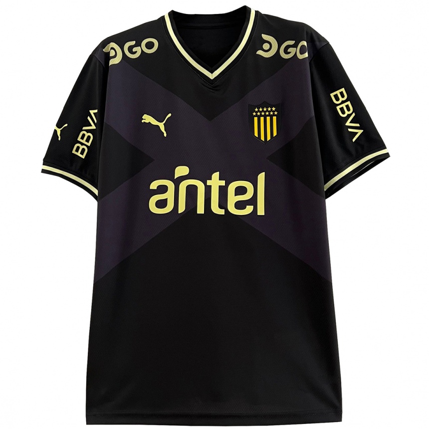 Niño Fútbol Camiseta Kevin Méndez #10 Negro 2ª Equipación 2023/24 México