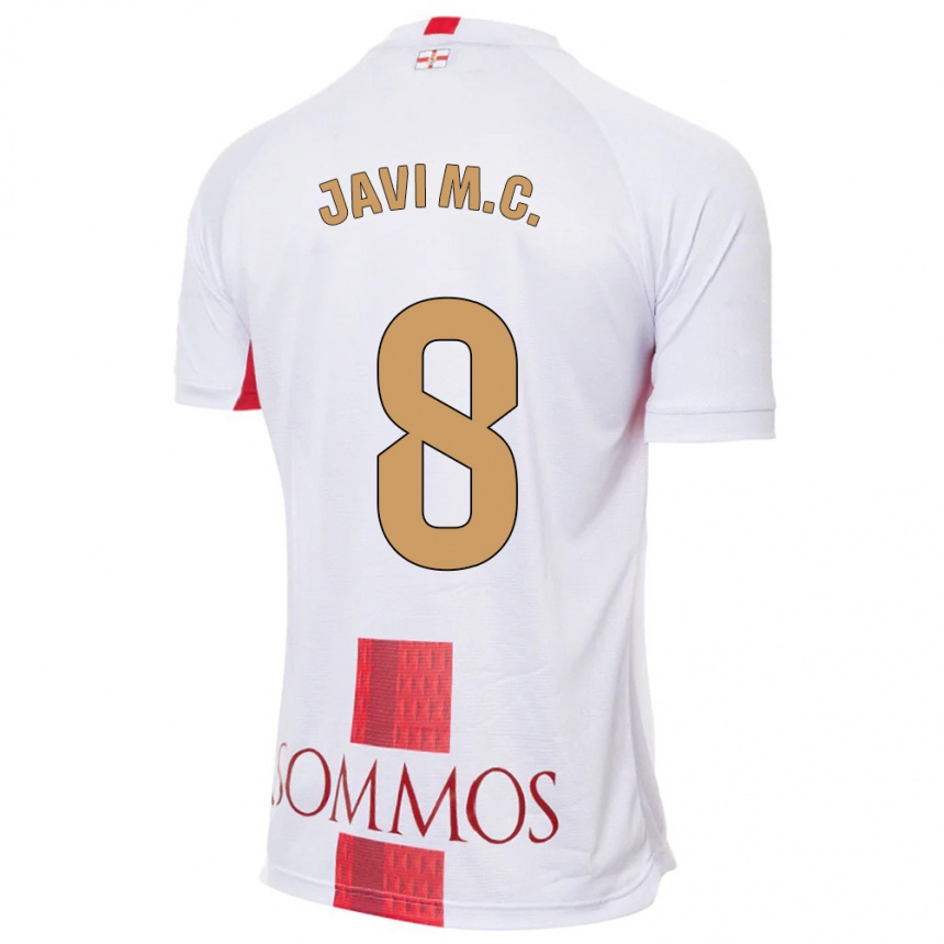 Niño Fútbol Camiseta Javi Martínez #8 Blanco 2ª Equipación 2023/24 México