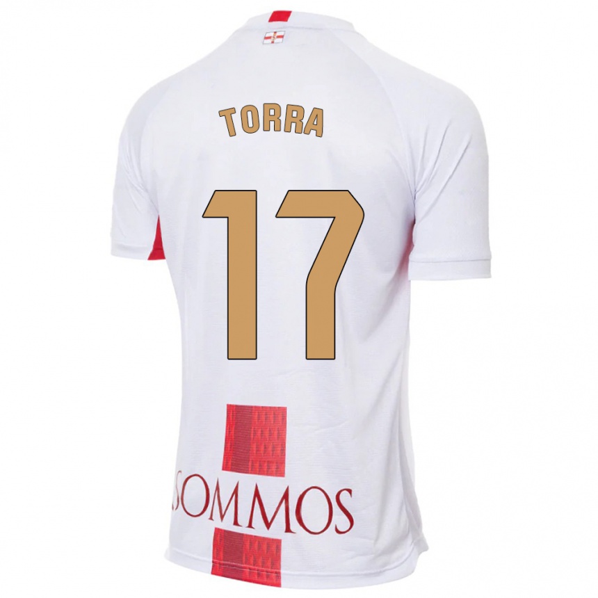 Niño Fútbol Camiseta Marc Torra #17 Blanco 2ª Equipación 2023/24 México