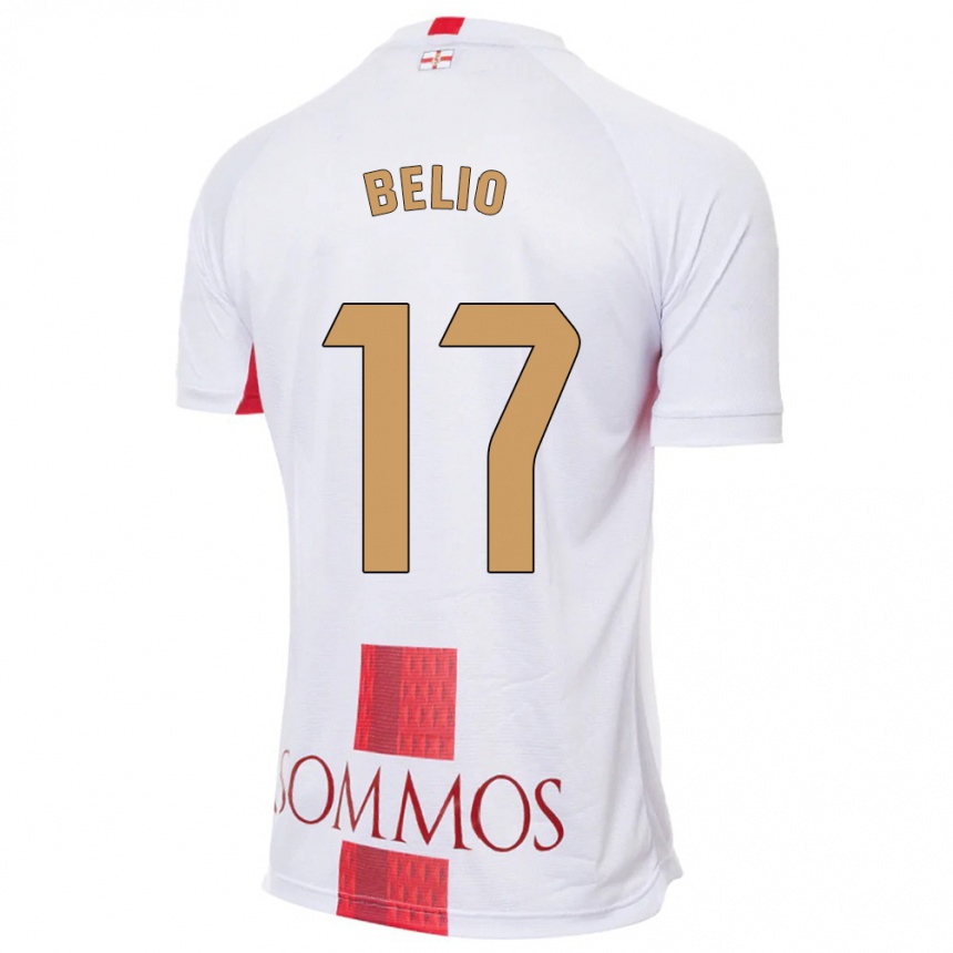 Niño Fútbol Camiseta Marta Belio #17 Blanco 2ª Equipación 2023/24 México