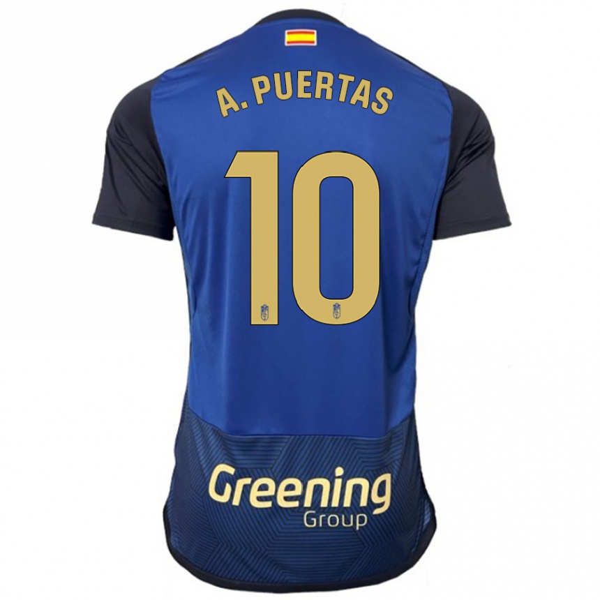 Niño Fútbol Camiseta Antonio Puertas #10 Armada 2ª Equipación 2023/24 México