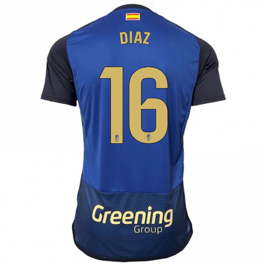 Niño Fútbol Camiseta Víctor Díaz #16 Armada 2ª Equipación 2023/24 México