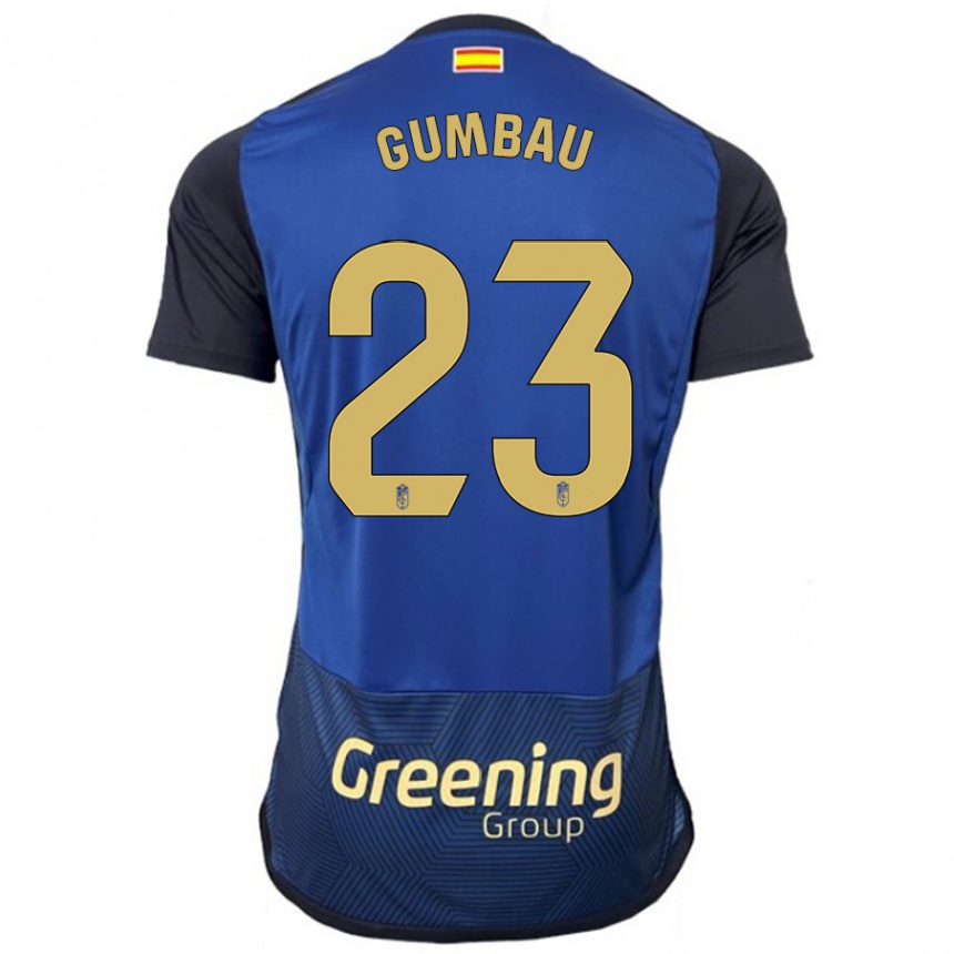 Niño Fútbol Camiseta Gerard Gumbau #23 Armada 2ª Equipación 2023/24 México