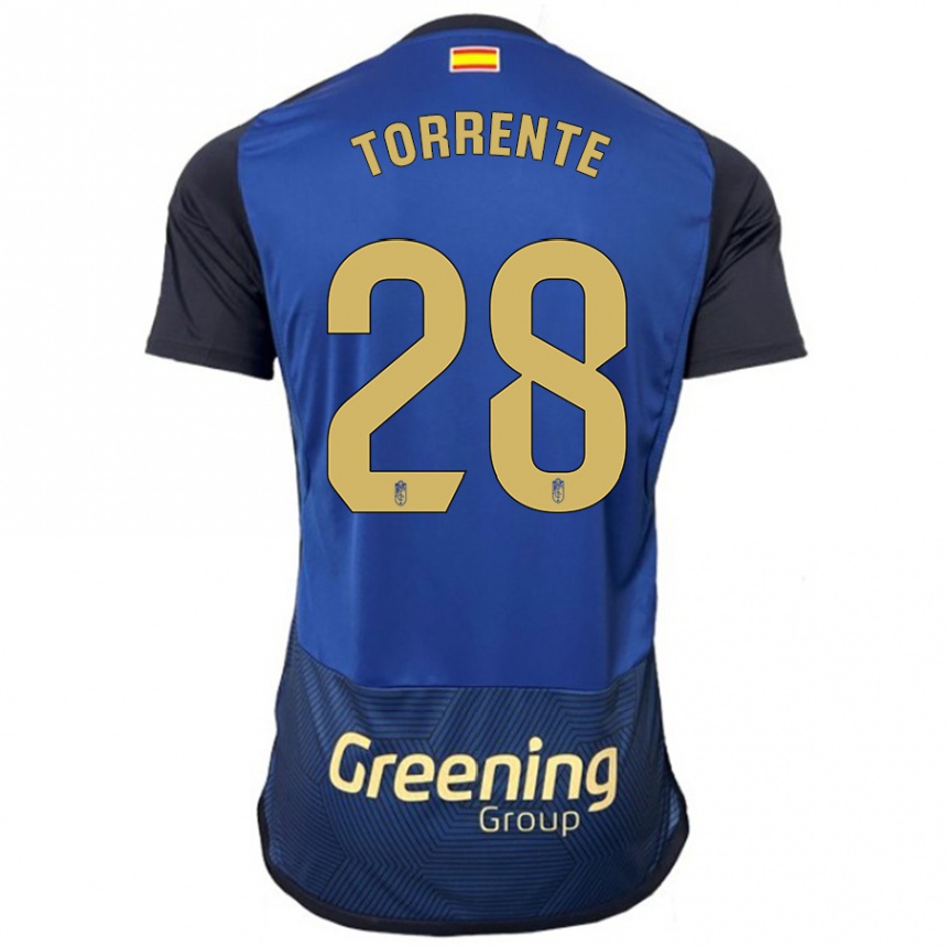 Niño Fútbol Camiseta Raúl Torrente #28 Armada 2ª Equipación 2023/24 México