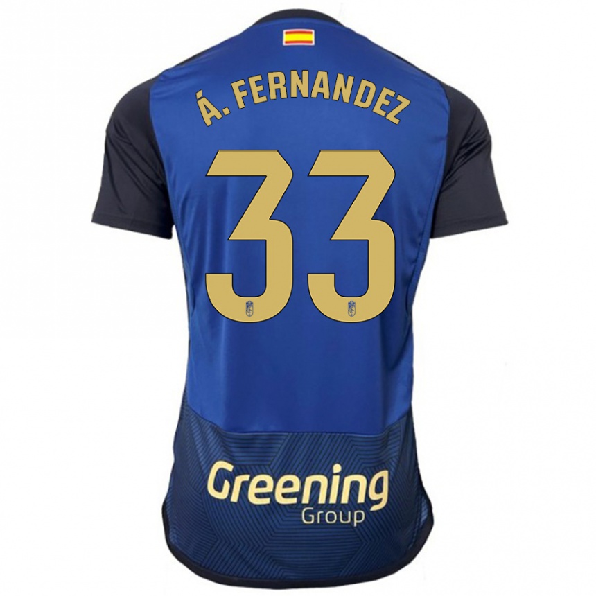 Niño Fútbol Camiseta Álvaro Fernández #33 Armada 2ª Equipación 2023/24 México