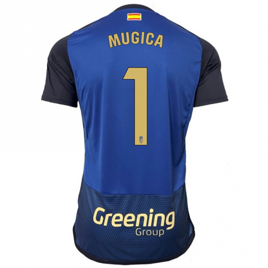 Niño Fútbol Camiseta Juan Múgica #1 Armada 2ª Equipación 2023/24 México