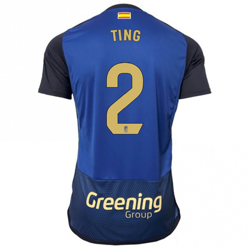 Niño Fútbol Camiseta Xie Ting #2 Armada 2ª Equipación 2023/24 México