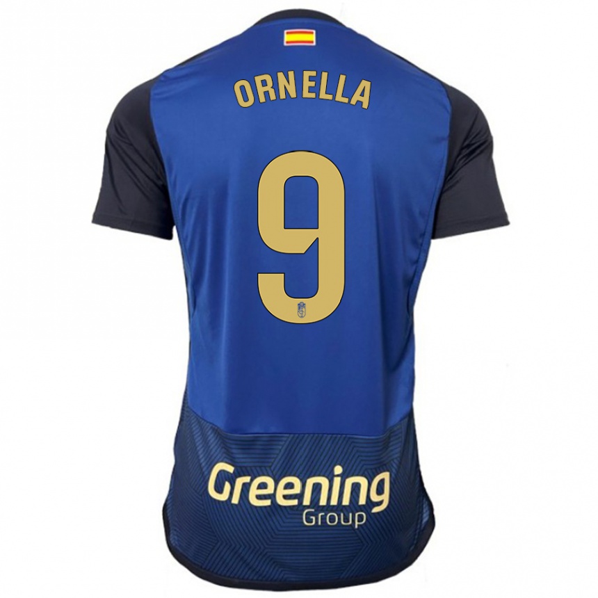 Niño Fútbol Camiseta Ornella María Vignola Cabot #9 Armada 2ª Equipación 2023/24 México