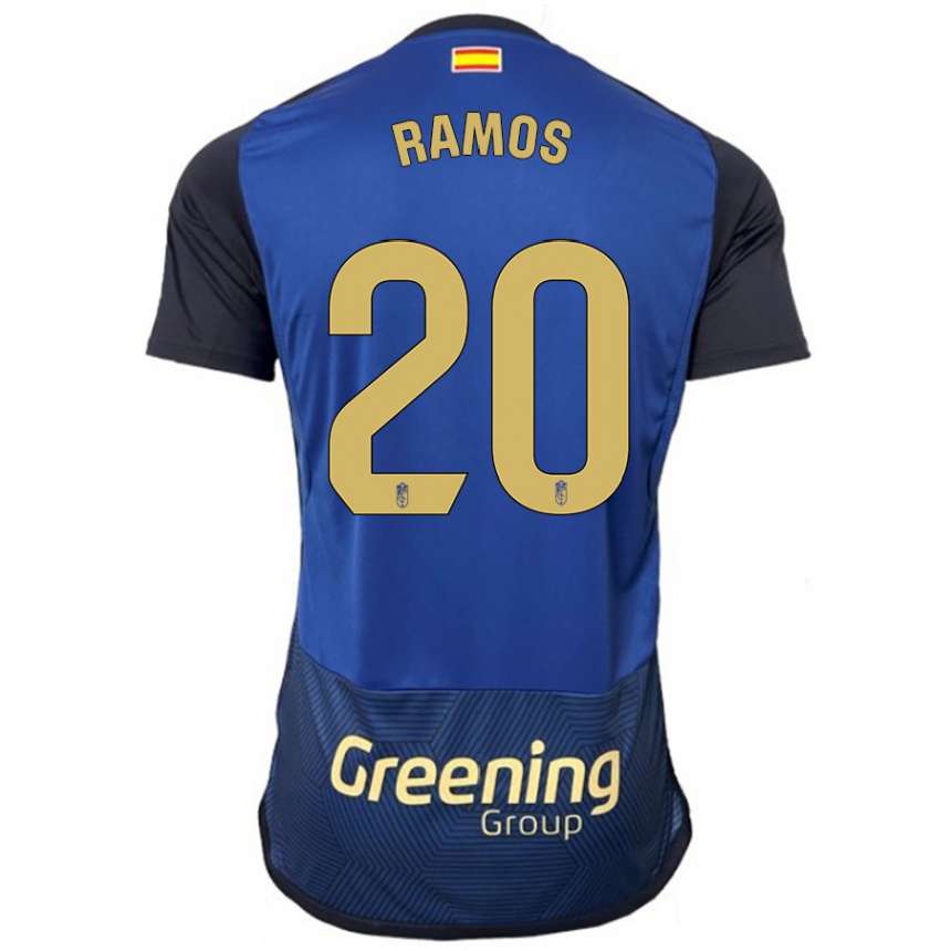 Niño Fútbol Camiseta Lucía Ramos #20 Armada 2ª Equipación 2023/24 México