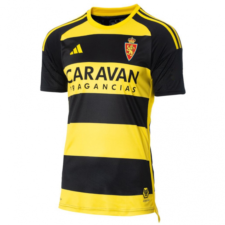 Niño Fútbol Camiseta Marc Aguado #8 Negro Amarillo 2ª Equipación 2023/24 México