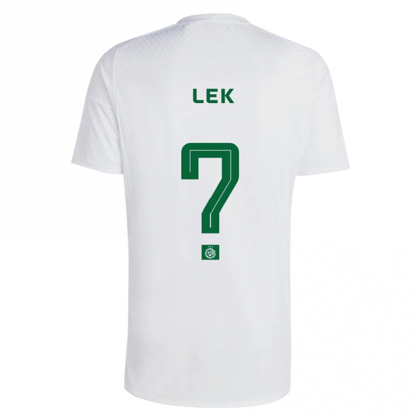 Niño Fútbol Camiseta Einan Lek #0 Verde Azul 2ª Equipación 2023/24 México