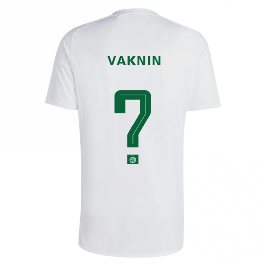 Niño Fútbol Camiseta Raz Vaknin #0 Verde Azul 2ª Equipación 2023/24 México