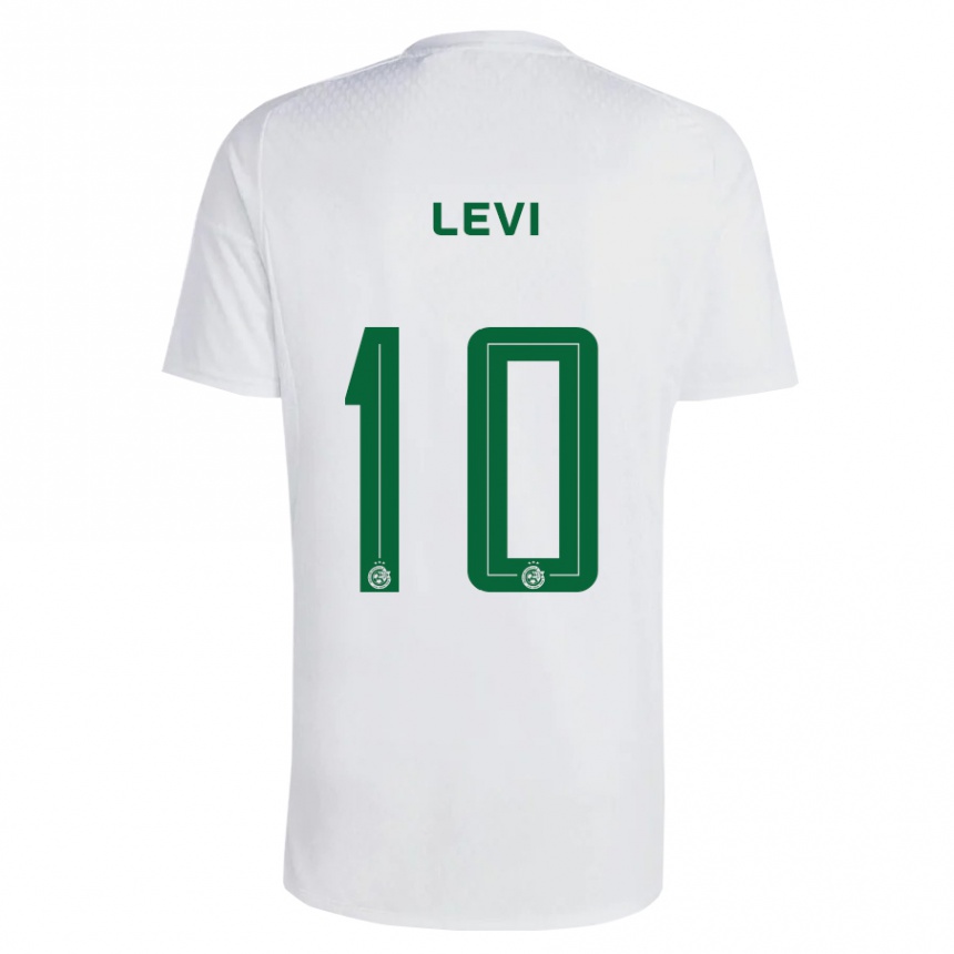 Niño Fútbol Camiseta Yarin Levi #10 Verde Azul 2ª Equipación 2023/24 México