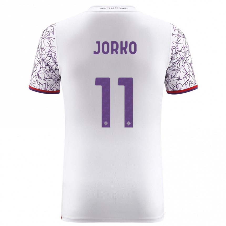 Niño Fútbol Camiseta Jonathan Ikoné #11 Blanco 2ª Equipación 2023/24 México