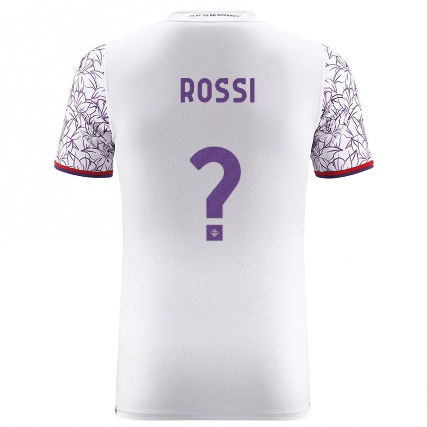 Niño Fútbol Camiseta Alessandro Rossi #0 Blanco 2ª Equipación 2023/24 México