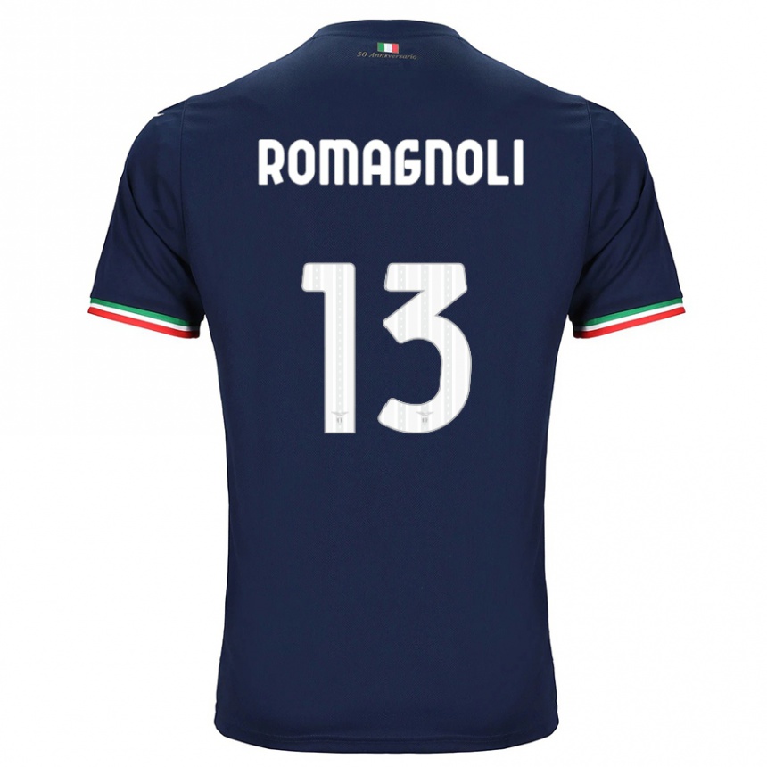 Niño Fútbol Camiseta Alessio Romagnoli #13 Armada 2ª Equipación 2023/24 México