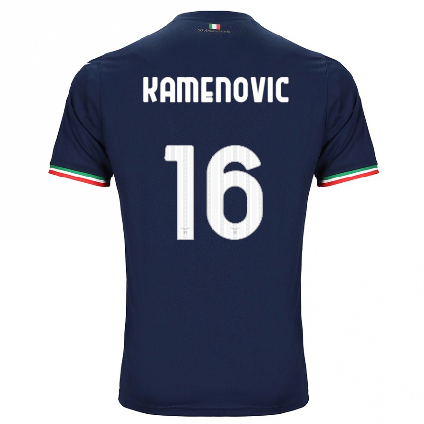 Niño Fútbol Camiseta Dimitrije Kamenović #16 Armada 2ª Equipación 2023/24 México