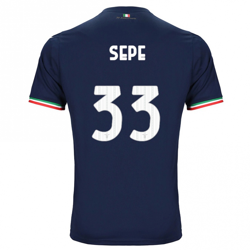 Niño Fútbol Camiseta Luigi Sepe #33 Armada 2ª Equipación 2023/24 México