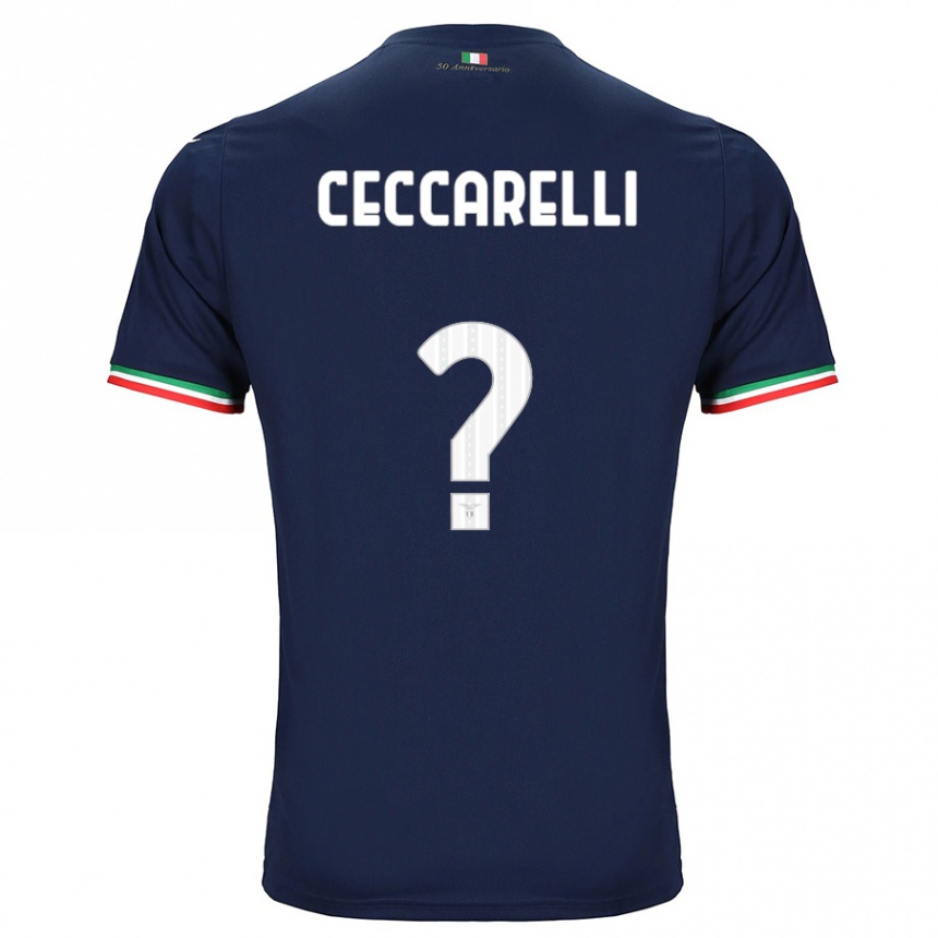 Niño Fútbol Camiseta Alessandro Ceccarelli #0 Armada 2ª Equipación 2023/24 México