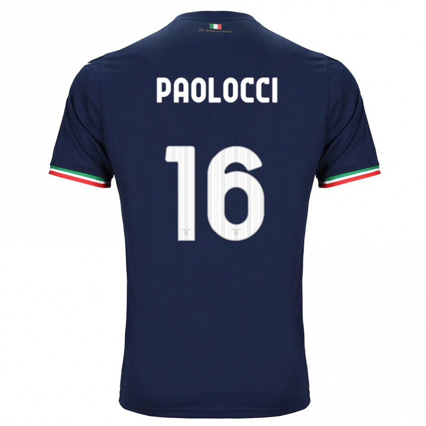 Niño Fútbol Camiseta Gabriele Paolocci #16 Armada 2ª Equipación 2023/24 México