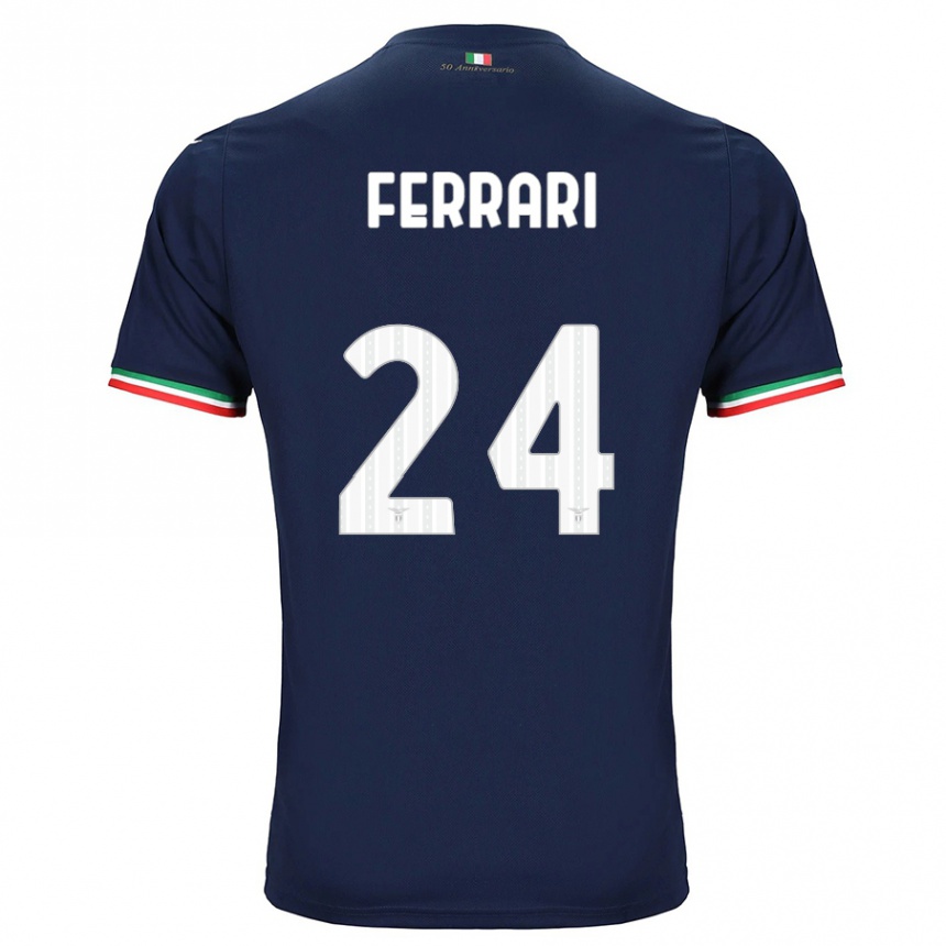 Niño Fútbol Camiseta Lorenzo Ferrari #24 Armada 2ª Equipación 2023/24 México