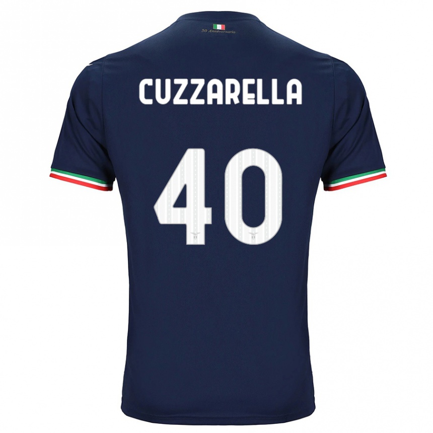 Niño Fútbol Camiseta Cristian Cuzzarella #40 Armada 2ª Equipación 2023/24 México