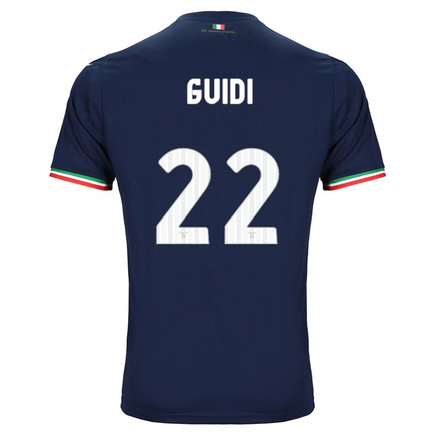 Niño Fútbol Camiseta Emma Guidi #22 Armada 2ª Equipación 2023/24 México