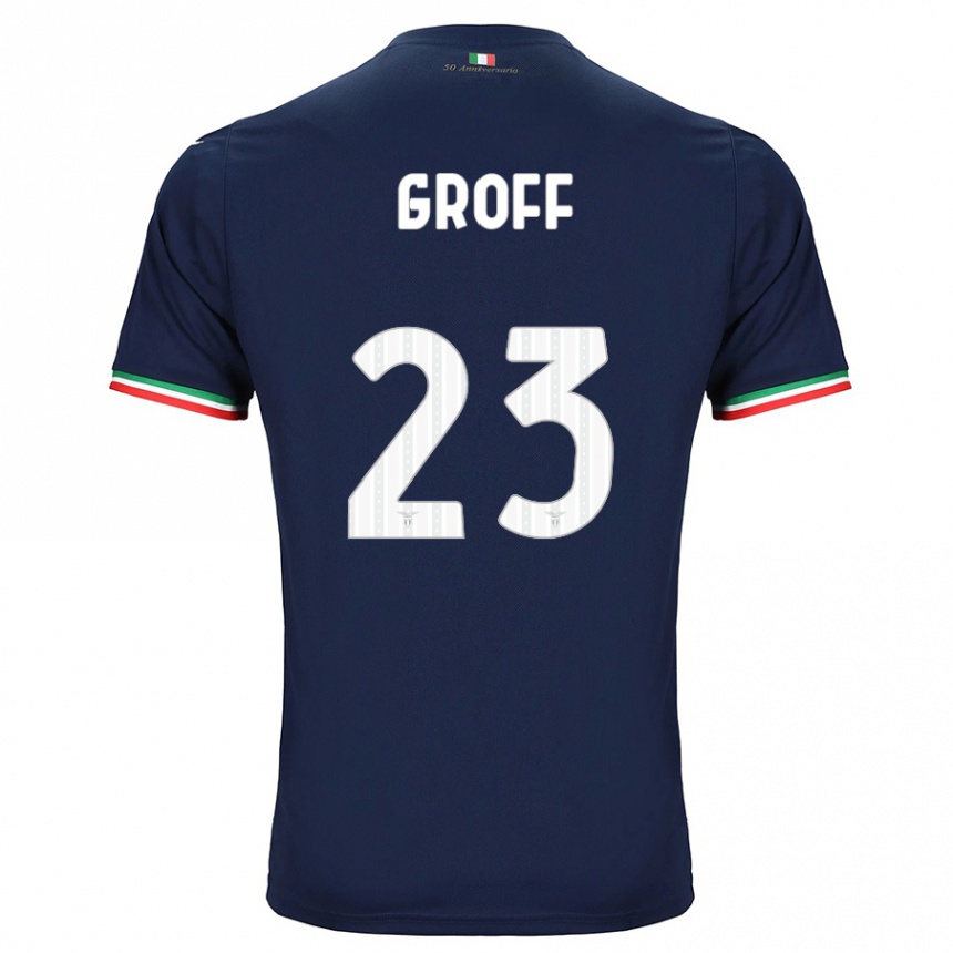 Niño Fútbol Camiseta Chiara Groff #23 Armada 2ª Equipación 2023/24 México