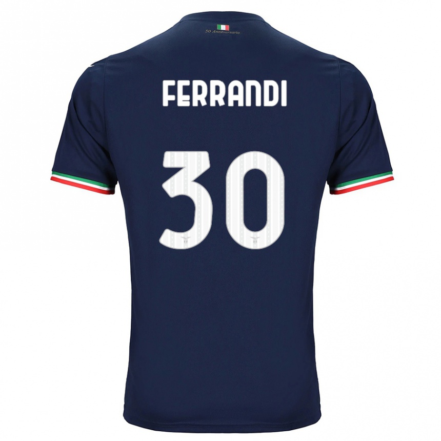 Niño Fútbol Camiseta Giulia Ferrandi #30 Armada 2ª Equipación 2023/24 México