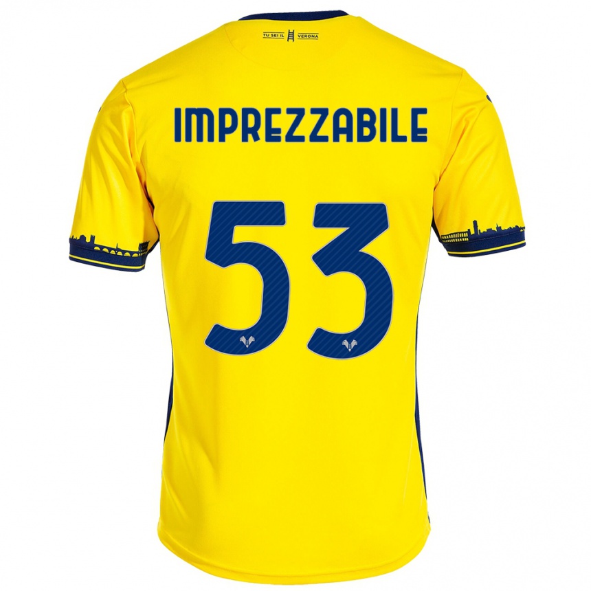 Niño Fútbol Camiseta Francesca Imprezzabile #53 Amarillo 2ª Equipación 2023/24 México