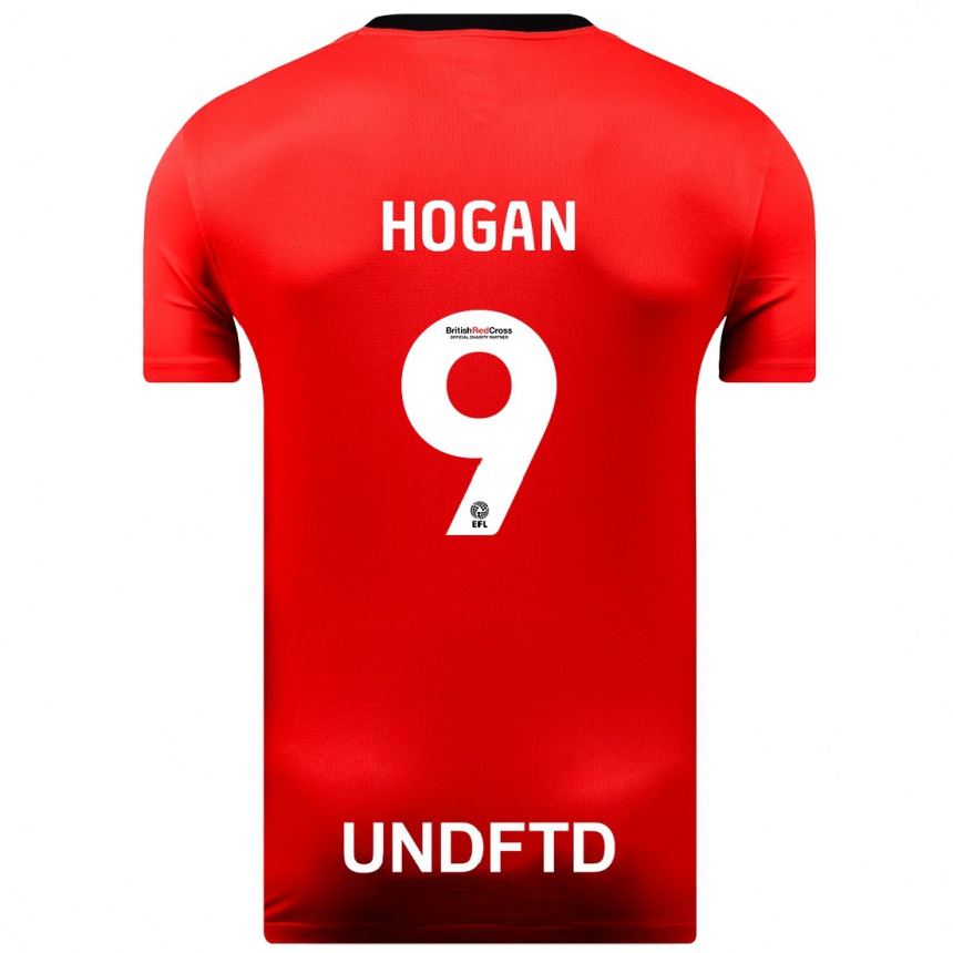 Niño Fútbol Camiseta Scott Hogan #9 Rojo 2ª Equipación 2023/24 México