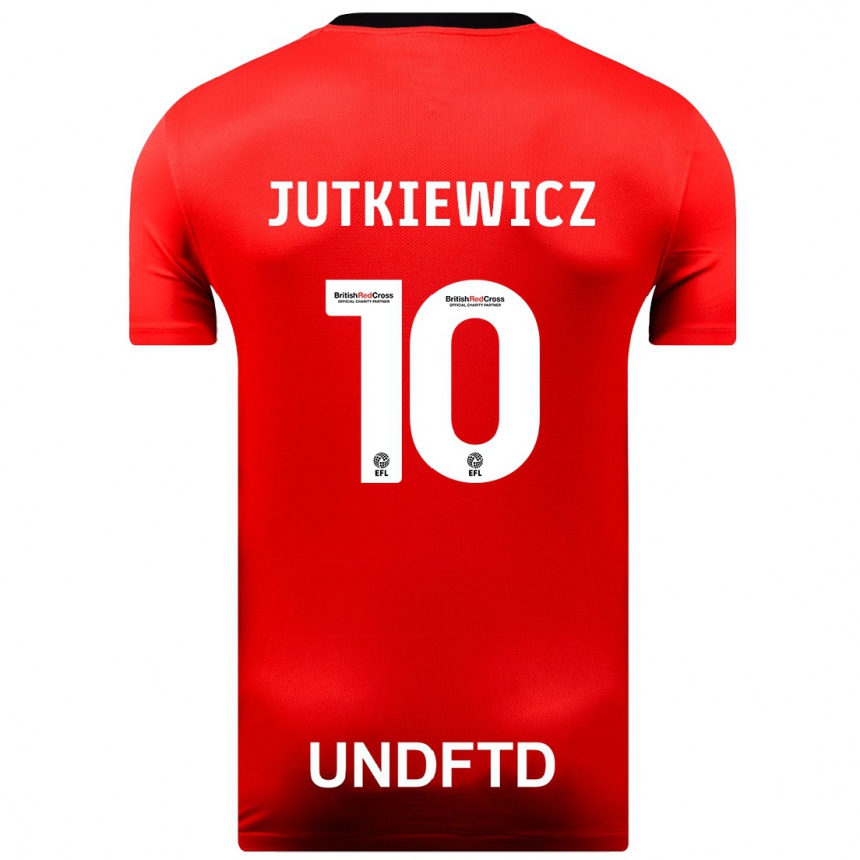 Niño Fútbol Camiseta Lukas Jutkiewicz #10 Rojo 2ª Equipación 2023/24 México