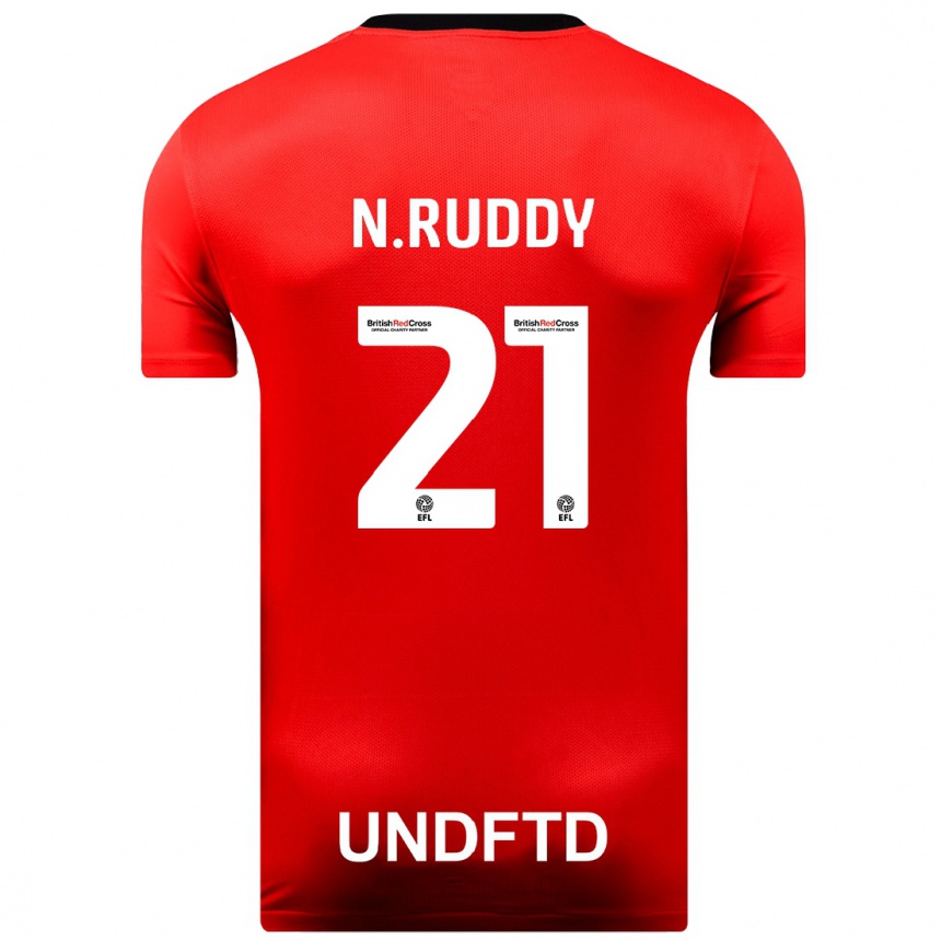 Niño Fútbol Camiseta John Ruddy #21 Rojo 2ª Equipación 2023/24 México