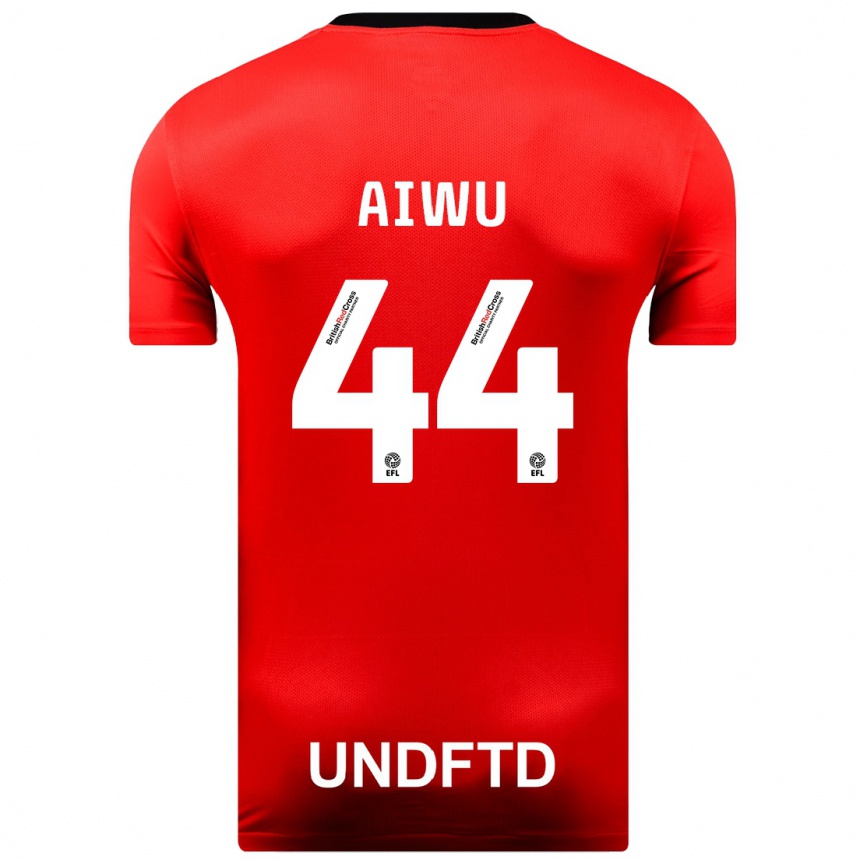 Niño Fútbol Camiseta Emanuel Aiwu #44 Rojo 2ª Equipación 2023/24 México