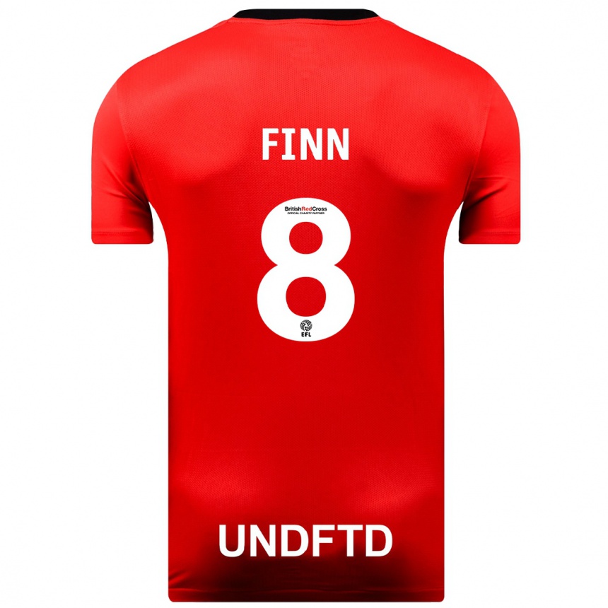 Niño Fútbol Camiseta Jamie Finn #8 Rojo 2ª Equipación 2023/24 México