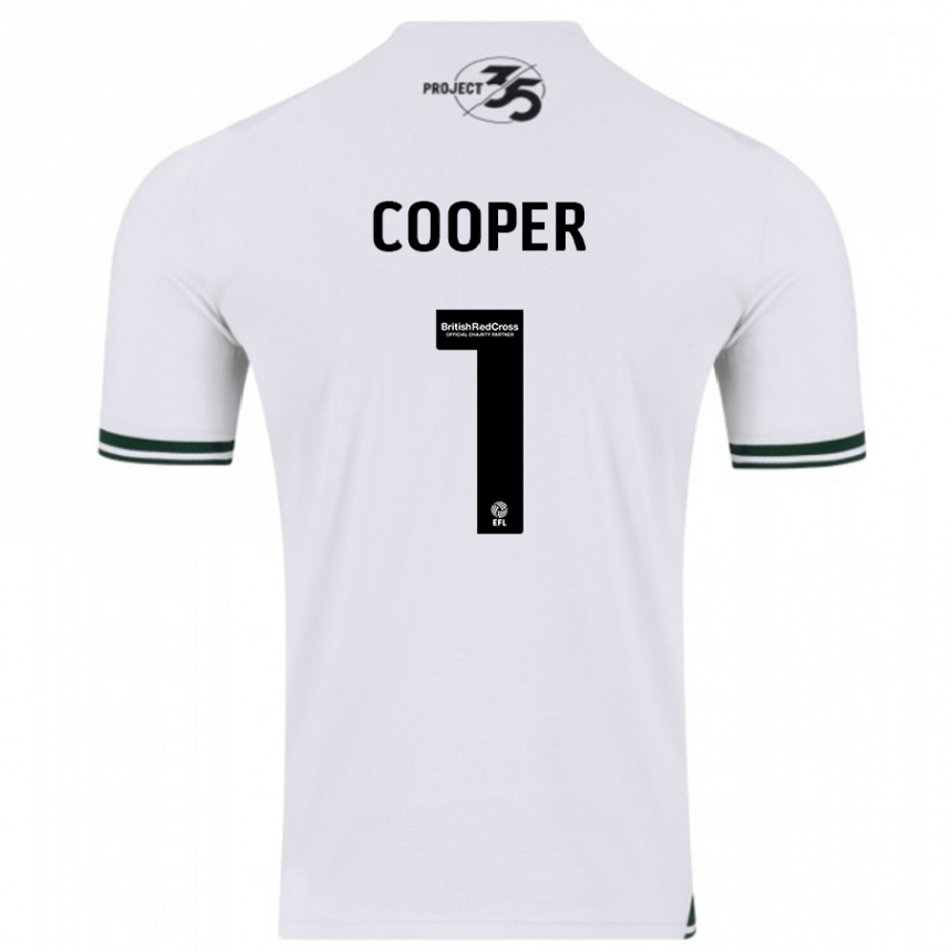 Niño Fútbol Camiseta Michael Cooper #1 Blanco 2ª Equipación 2023/24 México