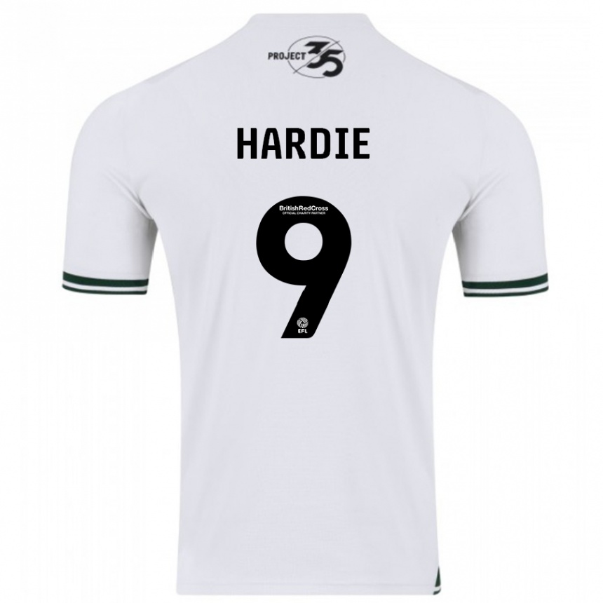 Niño Fútbol Camiseta Ryan Hardie #9 Blanco 2ª Equipación 2023/24 México