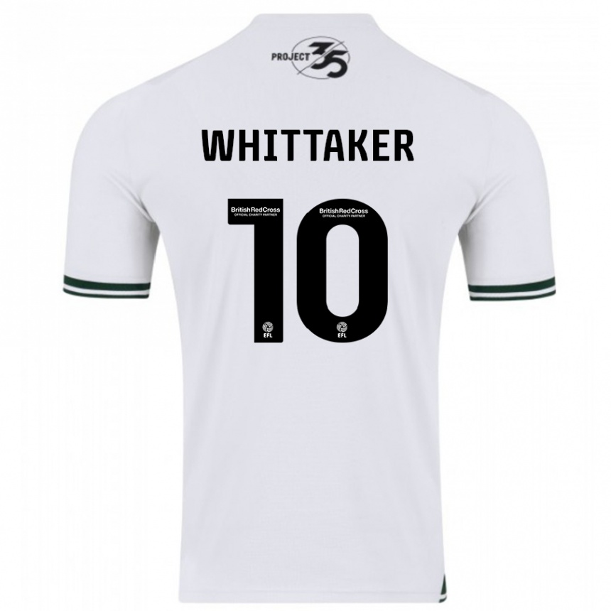Niño Fútbol Camiseta Morgan Whittaker #10 Blanco 2ª Equipación 2023/24 México