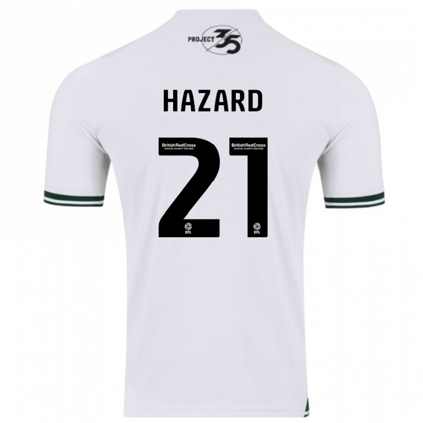 Niño Fútbol Camiseta Conor Hazard #21 Blanco 2ª Equipación 2023/24 México