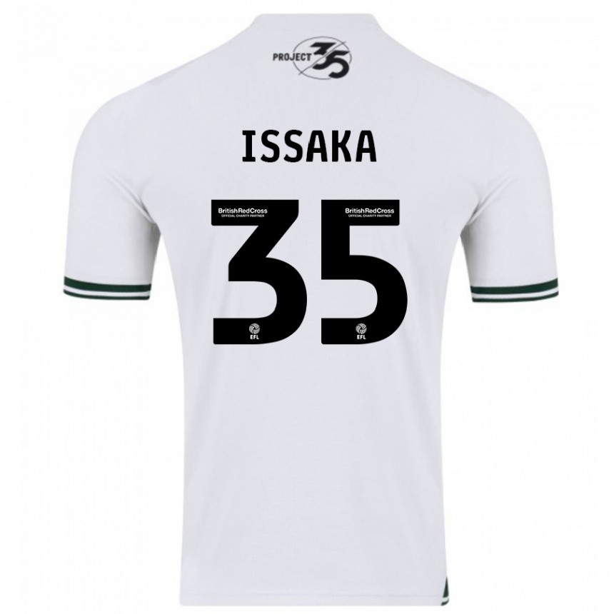 Niño Fútbol Camiseta Freddie Issaka #35 Blanco 2ª Equipación 2023/24 México