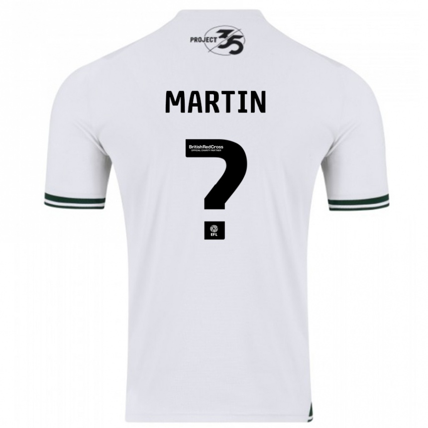 Niño Fútbol Camiseta Matthew Martin #0 Blanco 2ª Equipación 2023/24 México