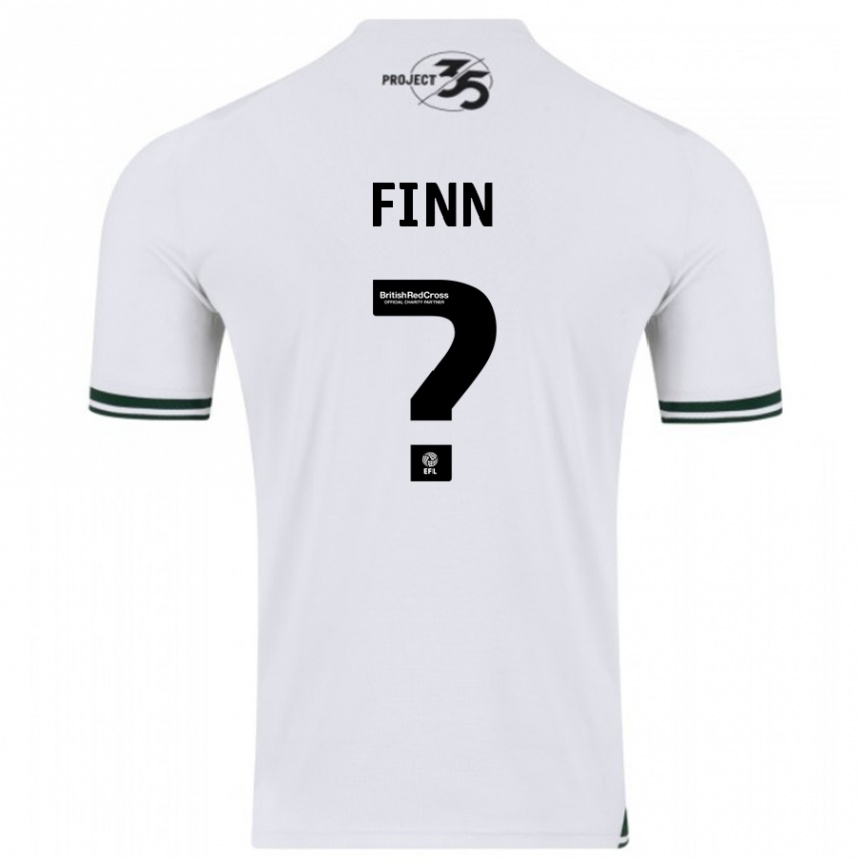 Niño Fútbol Camiseta Tegan Finn #0 Blanco 2ª Equipación 2023/24 México