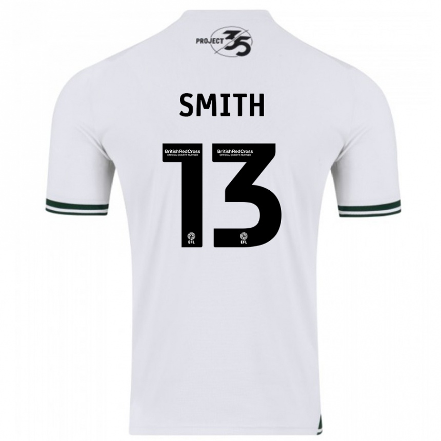 Niño Fútbol Camiseta Grace Smith #13 Blanco 2ª Equipación 2023/24 México