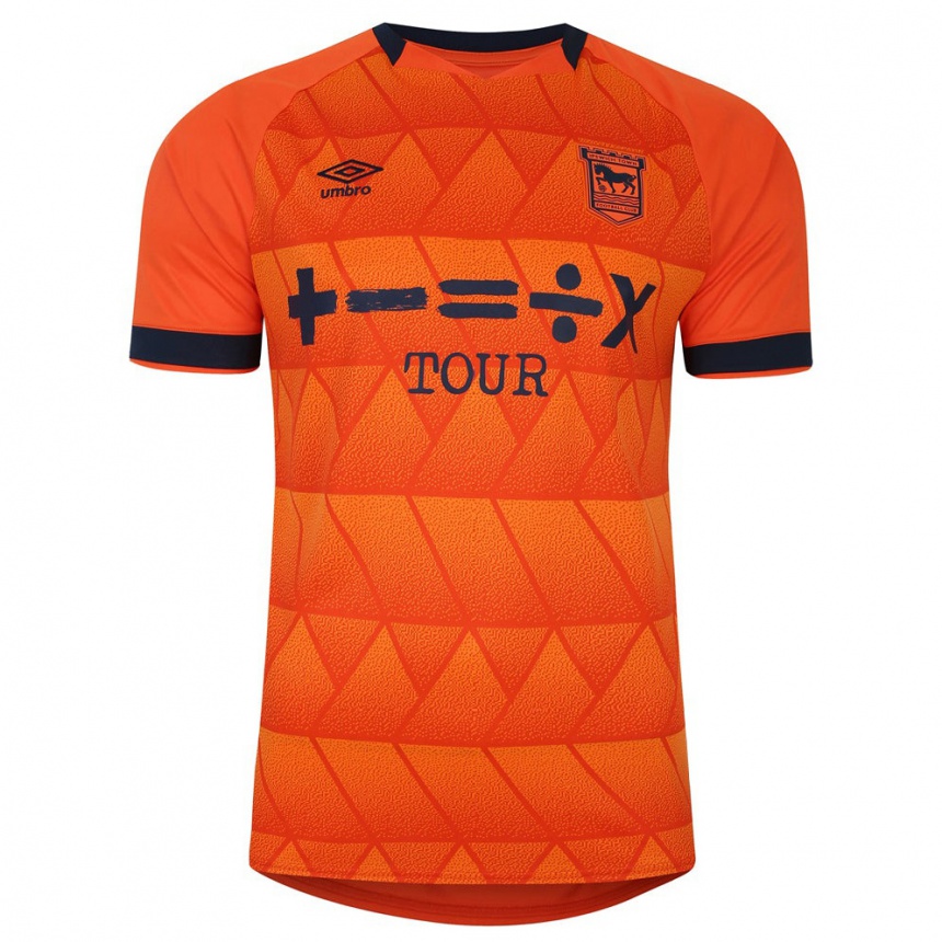 Niño Fútbol Camiseta Mathaeus Roberts #0 Naranja 2ª Equipación 2023/24 México